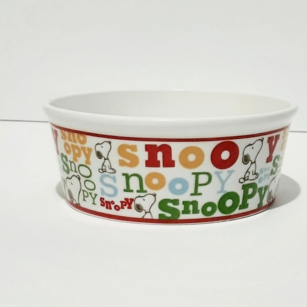 NEW Peanuts Classic Snoopy/ Snoopy Typography Roun